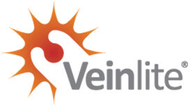 The logo of the Veinlite company.